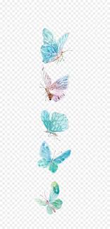 Green arrow with shadows and red flame inset. Watercolor Butterfly Background