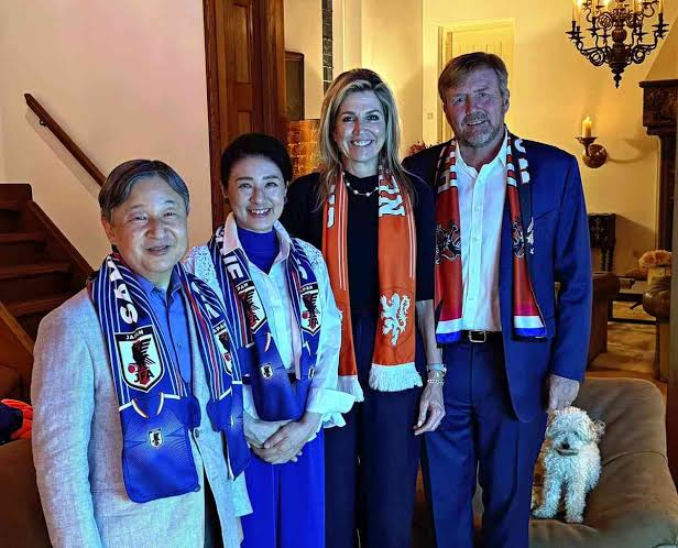 Japanese Emperor, Empress Watch Japan-Netherlands FIFA World Cup Match on  TV With Dutch King, Queen - The Japan News