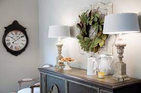 Two point desk lamp, black and antique gold. Photos Fixer Upper Welcome Home With Chip And Joanna Gaines Hgtv