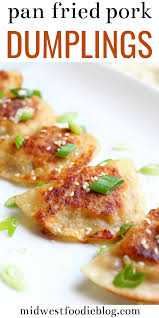 Pork Dumplings Recipe Ground Pork Recipes Potstickers Recipe Food