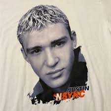 90's Vintage Justin Timberlake T-Shirt Tee Shirt NSYNC Concert Tour XL