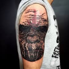 Planet of the apes is an american science fiction media franchise consisting of films, books, television series, comics, and other media about a world in which humans and intelligent apes clash for control. Tattoo Uploaded By Rodrigo Moraes Planet Of The Apes Ape Planetoftheapes Monkey Bngtattoo Familiamoraestattoo Rodrigomoraestattoo 129701 Tattoodo