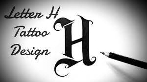 These fancy letters are symbols that exist in the unicode standard, but you can't. How To Draw H Letter Stylish Tattoo Designs Fonts Fancy Letters Tattoo Lettering Alphabet Designs Youtube
