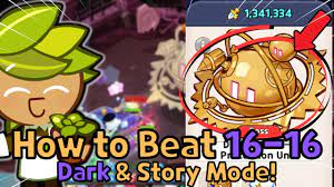 How to Beat 16-16 Dark Mode/Story (LV.70 Cookies) | Cookie Run Kingdom -  YouTube