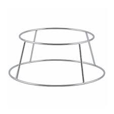 Winco Sfr 4 4 3 8 Aluminum Display Seafood Tray Rack Holder American Metalcraft Chrome Plating Winco