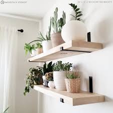 floating shelf brackets modern