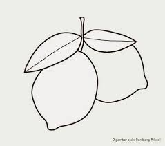 Mewarnai Buah Jeruk