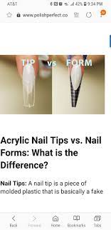 Pin By Enjoli Oliveira On Nails Acrylic Nail Tips Nail Forms Nail Tips