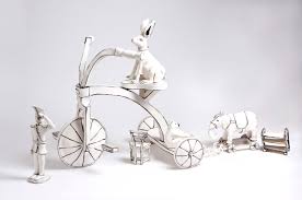 Katharine Morling Train Ceramic Artwork Contemporary Ceramics Ceramic Sculpture