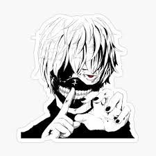 See more ideas about anime, anime white hair boy, anime characters. Anime Boy With White Hair And A Red Eye Pin By Deadnzstore Redbubble