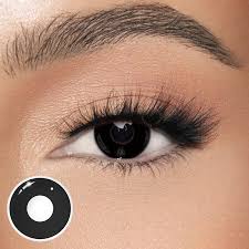 Image result for black sclera contacts