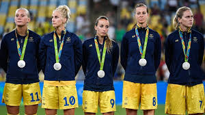 Sverige är med på damsidan och . Fotbollslandslaget Och Flera Andra Svenska Os Medaljorer Ska Hyllas I Fotboll Kvinnor