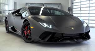 Lamborghini Huracan Performante Black And Blue Lamborghini Huracan Performante Looks The Part In Matte Black News Lamborghini Nicecars Lamborghini Huracan Sports Cars Lamborghini Sports Cars Luxury