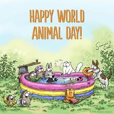 Happy World Animal Day Simons Cat Pet Day Kliban Cat