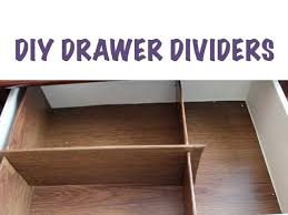 Make your own custom kitchen drawer organizer with custom drawer dividers fitted perfectly to your kitchen drawer. Cheap Organizing Diy Drawer Dividers Youtube