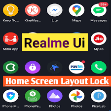 The screen to unlock it. Realme Home Screen Layout Lock Kaise Kare