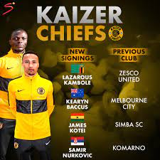 12 @officialpsl titles (5 npsl, 3 nsl and 4 psl ) | 1 @caf_online cup winners' cup which club made a better signing? Supersport Ø¹Ù„Ù‰ ØªÙˆÙŠØªØ± Kaizer Chiefs Have Made Some Crucial Signings Ahead Of The New Season Can These Signings Bring Amakhosi Back To Their Glory Days Absaprem Https T Co Zoh3puioxx ØªÙˆÙŠØªØ±