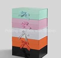 Custom Luxury Gold Silver Foil logo Magnetic Folding Packaging for Clothing  Delivery Bridesmaid Wedding Gift Box for Dress