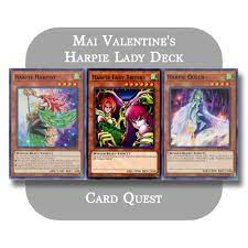 Amazon.com: Yu-Gi-Oh! - Mai Valentine's Complete Harpie Lady Deck : Toys &  Games