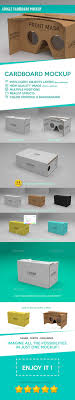 Google Cardboard Mockup Google Cardboard Print Mockup Mockup