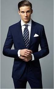 Man navy blue 3 pieces slim fit suit groom tuxedos formal wedding suit custom. New Fashion Dark Blue Wedding Suits 2 Pieces Mens Suits Slim Fit Jacket Pants Groom Tuxedos Groomsman Suits Wedding Suits Men Blue Suit Wedding Blue Suit Men