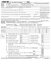 Free file fillable forms is best for people experienced in preparing their own. Irs Form 1040 Sr Download Fillable Pdf Or Fill Online U S Tax Return For Seniors 2020 Templateroller