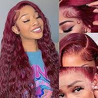 Amazon.com : Highlight Human Hair Lace Front Wigs loose Deep Wave 4/27  Ombre Colored Glueless Wigs Pre Plucked 14Inch 13x4x1 Transparent Curly  Water Wave Lace Wig Honey Blonde Real Human Hair 150%