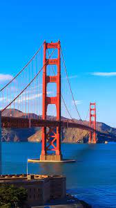 san francisco golden gate bridge bay clouds usa 750x1334 iphone 8 7 6 6s wallpaper background picture image