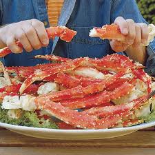 Black Blue Steak And Crab Buffalo Ny Omg This Looks So Good Right Now Alaskan King Crab King Crab Legs Crab Legs