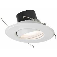 Led Adjustable Eyeball Retrofit Trim For 5 Or 6 Inch Recessed Cans 3000k 1100 Lumens 10906 05 Destination Lighting