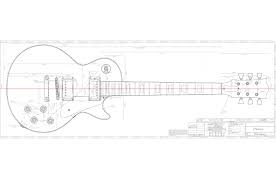 It's modeled after the late 50's early 60's style wiring. Gibson Les Paul Guitar Templates Electric Herald