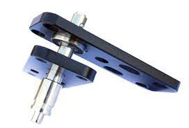 This kit provides the specialized hinges and other key pieces of hardware needed to build a bookcase that swings open to reveal a hidden utility or storage area, such as a laundry room or pantry (or even a the bookcase mounts within a frame you build inside the existing doorway; Murphy Door Id Hingekit Fmhd Pivot Hinge System W New Ball Lock Pin Buy Online At Best Price In Uae Amazon Ae