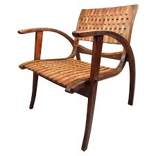 Four Bentwood Armchairs By Erich Dieckmann 1930s Lounge Chair Design Leather Armchair Modern Chair