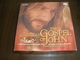 THE GOSPEL OF JOHN FAMILY BOARD GAME COMPLETE 2004