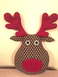 Plush Deer Kids Toy Stuffed Animal Toddler Gift Soft By Pillowio Hayvan Yastiklar