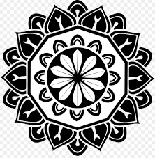 black and white flower png download 4021 4051 free transparent rangoli png download cleanpng kisspng black and white flower png download