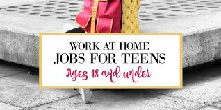 30 Easy Online Jobs For Teens Work From Home 18 Under