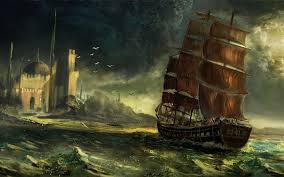 Ravens Cry Fantasy Action Adventure Rpg Pirate Ship Wallpaper Sailing Art Ship Art Art