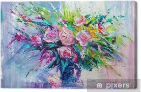Les bénéfices de ces masques iront à des organismes de bienfaisance. Tableau Sur Toile Peinture A L Huile Fleurs Pixers Nous Vivons Pour Changer