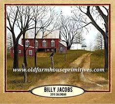 Wc13 Primitive 2019 Billy Jacobs Wall Calendar Primitive Decorating Country Billy Jacobs Country House Decor