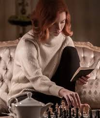 Anya Taylor Joy The Queen S Gambit Beth Harmon Sweater In 2020 Anya Taylor Joy Anya Queen