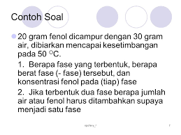 Dalam gelas tertutup terdapat kesetimbangan antara es dan air maka derajad kebebasan sistem tersebut : Kesetimbangan Fase Npofer Y Ppt Download