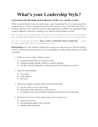 Some are leaders and managers are competitive, others collaborative, and others structured. Pdf What S Your Leadership Style