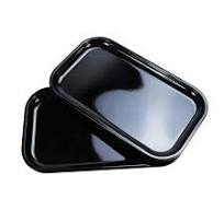 High Quality Custom Print Metal Tin Rolling Trays 125*180mm