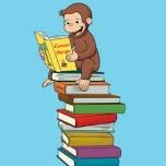 I Love Books - Curious George