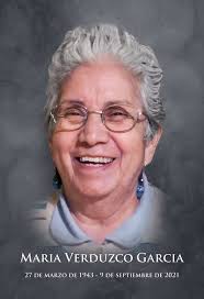 Obituary information for Maria Verduzco Garcia Polita