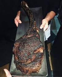 I Dont Know What Impresses Me More The Size Or The Flavor Crust Pic And Steak Courtesy Of Mayurastation - You Know Your Up For Steak Bbq Recipes Man Food