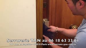 1 jeu de cylindre cavith 3 clés carte de propriété montage en boutique: Tutoriel Ouvrir Une Porte Cle Oublie A L Interieur Technique Serrurier Porte Claquee Youtube