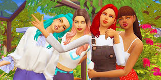 Best Friend Group Posesguys Im Super Excited To Release This Because It If My First Pose Pack There Is 4 Poses Which Are All Shown A Poses Friend Poses Sims 4