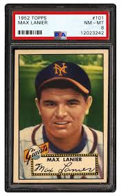 1952 Topps Max Lanier